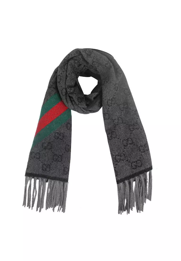 女士围巾灰色570603 3G200