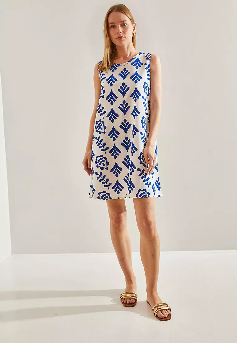Women's Multi Patterned Dress