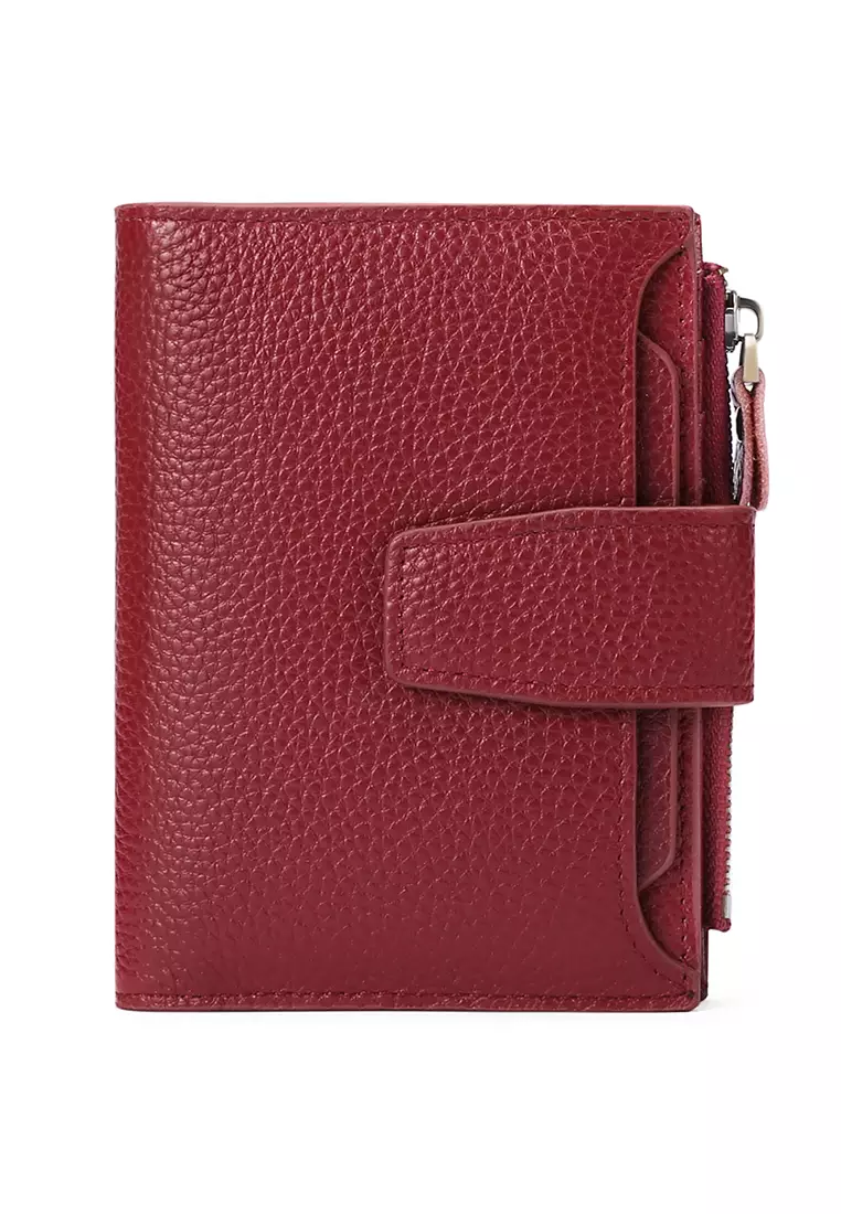 Mooclife Pebbled Cow Leathers Short Wallet 2024 | Buy Mooclife Online ...