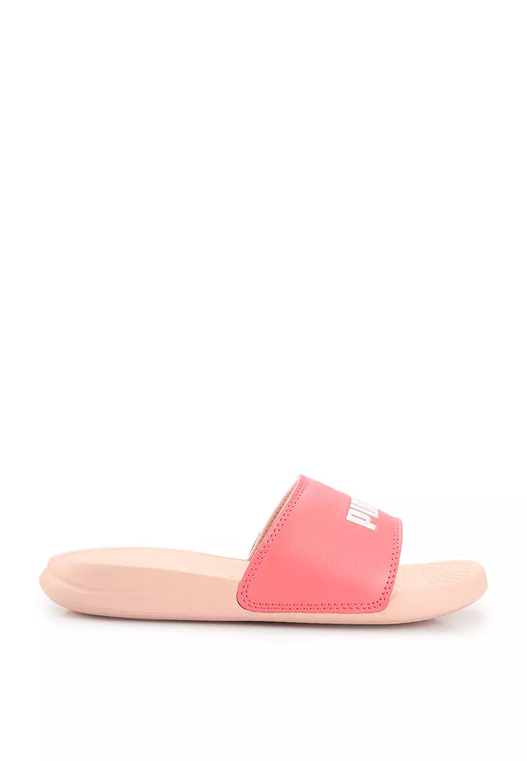 Puma sliders pink sale