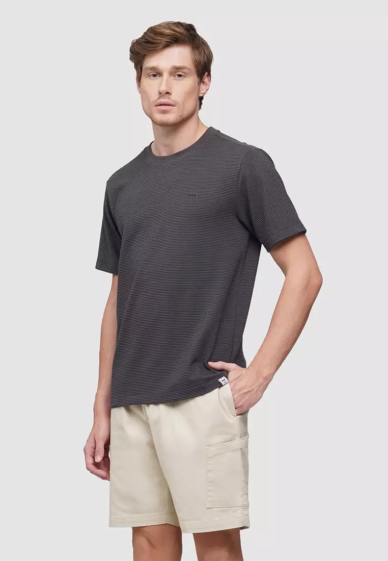 O.O.O. Textured T-Shirt