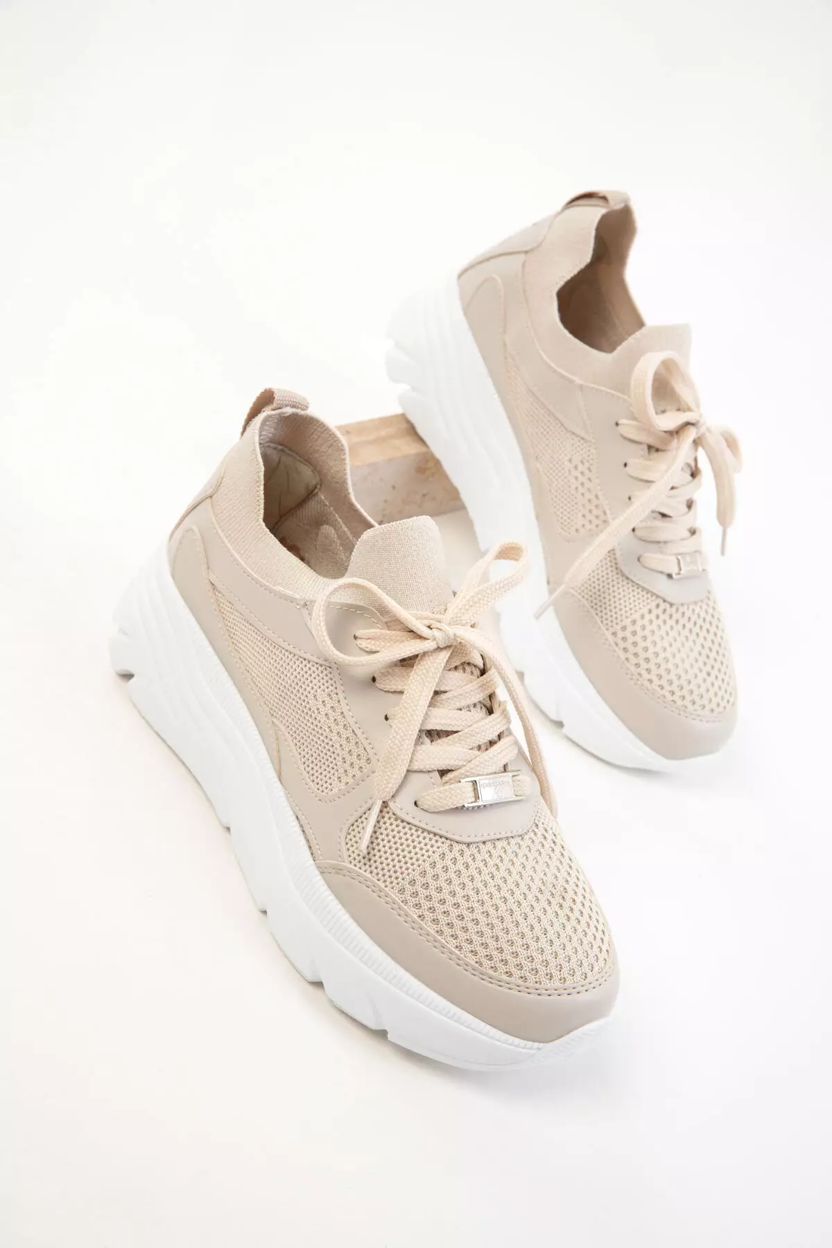 Beige Women's Sneaker 20628