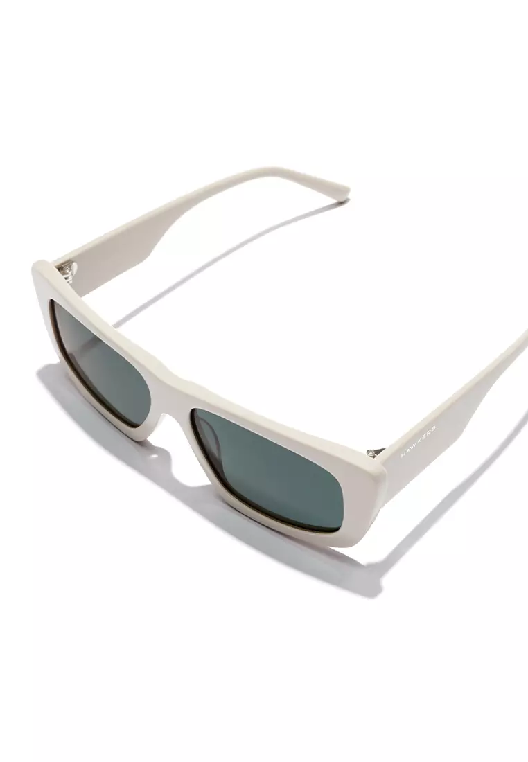 HAWKERS Cream Turquoise Zenith Sunglasses For Men And Women, Unisex. Official Product Designed In Spain