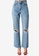 Trendyol blue Distressed High Waist Wide Leg Jeans F199FAA5FD0E5BGS_1