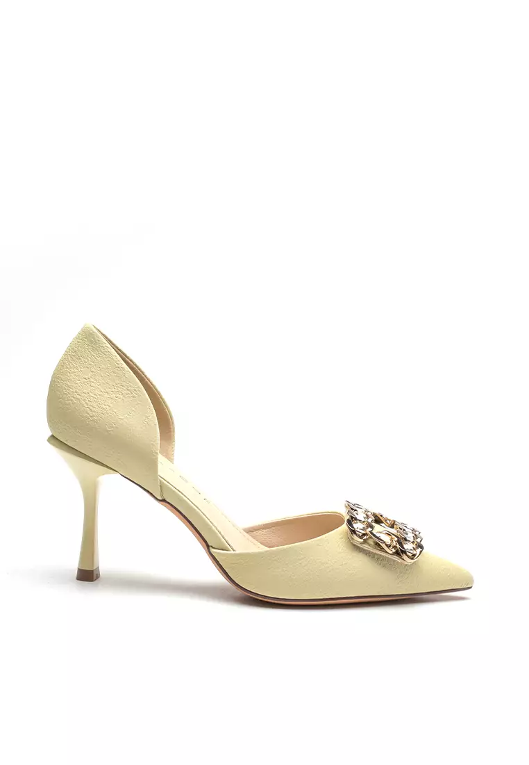 Discount on Twenty Eight Shoes  shoes - SKU: 8cm Faux Leather Hollow High Heels Shoes If82308