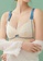 ZITIQUE beige Women's Thin Cup Push Up Wireless Lace Breast-feeding Bra - Beige 12F42US94FDC96GS_2