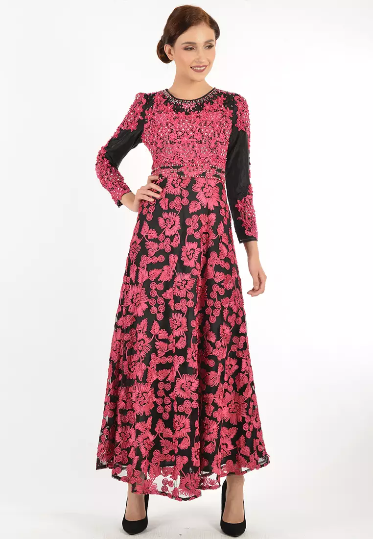 Bibiq Gamis Brokat Tile