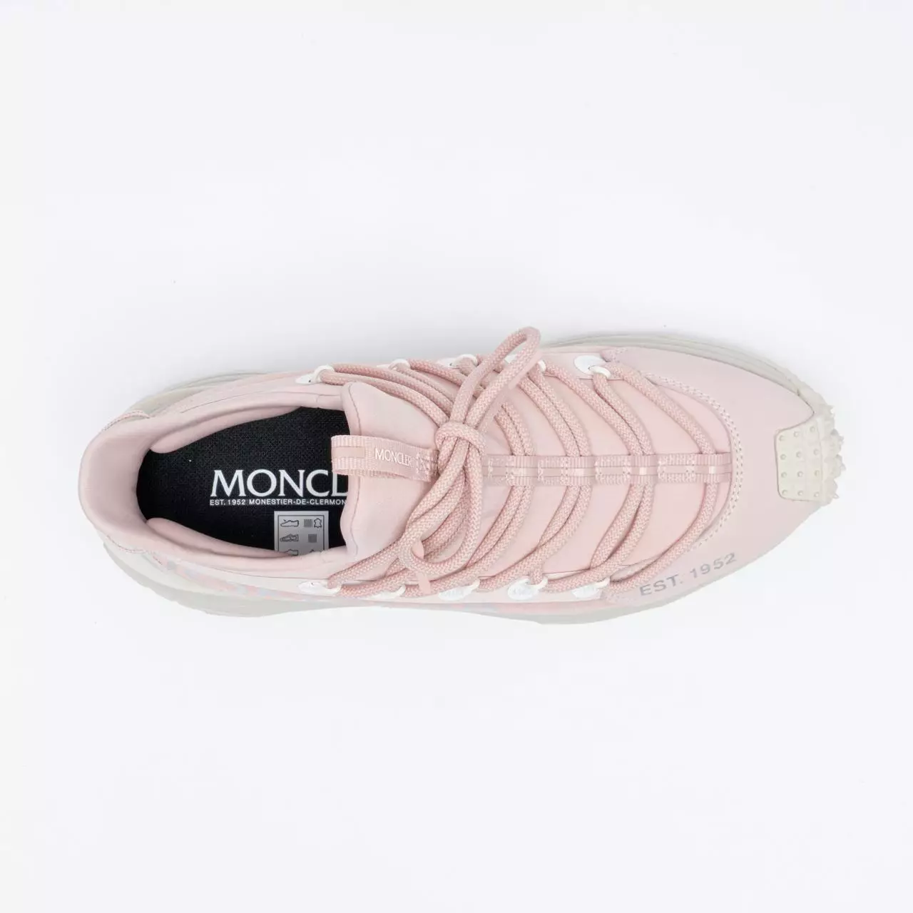 Jual Moncler Trailgrip Lite Leather Suede Trainers Sneakers