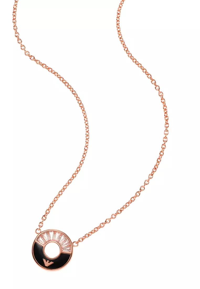 Buy Emporio Armani Sentimental Logo Sterling Silver Necklace EG3555221 ...