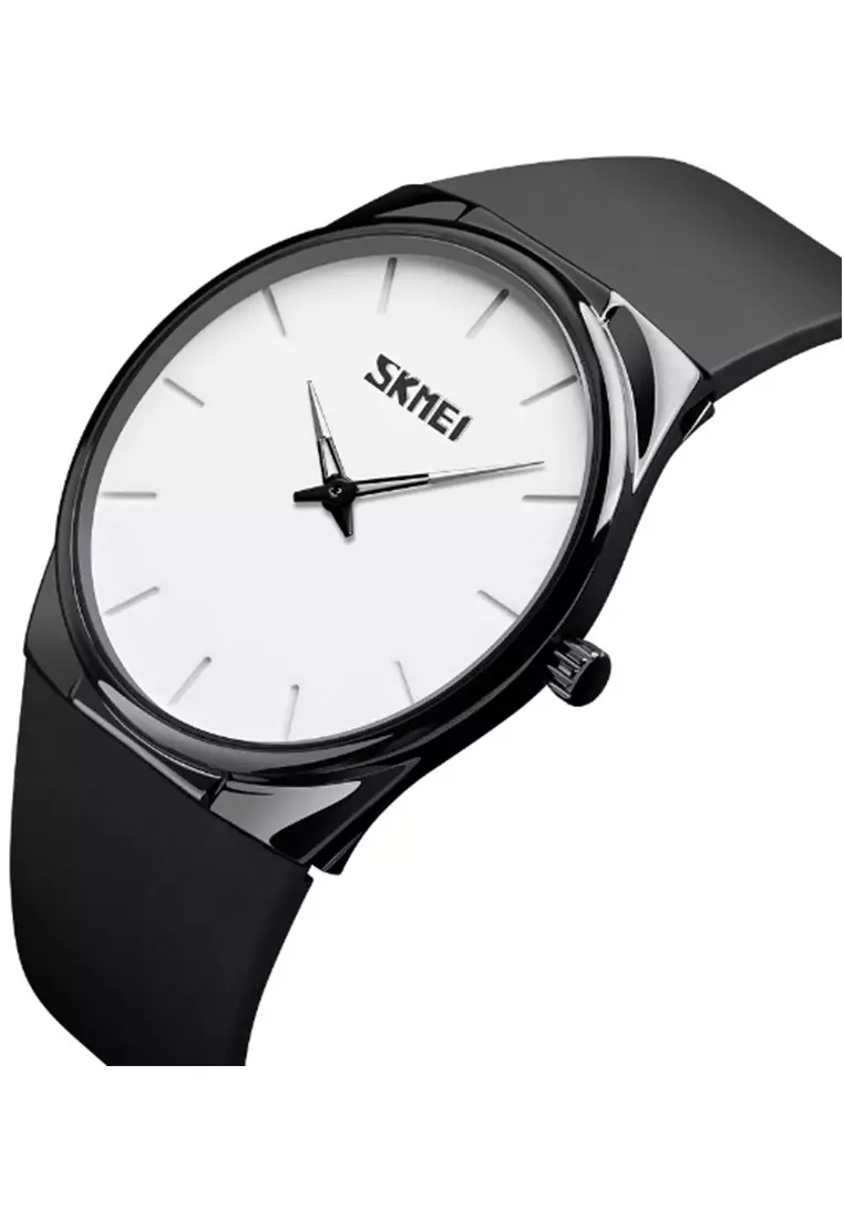 Jam Tangan Casual Analog Pria Waterproof Strap Tali Material Rubber OO19 ORIGINAL