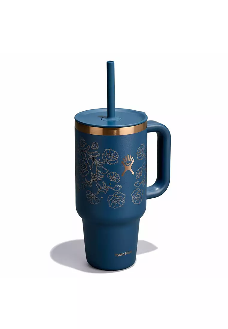 Hydro Flask All Around Travel Tumbler 32 oz Western Dark Blue