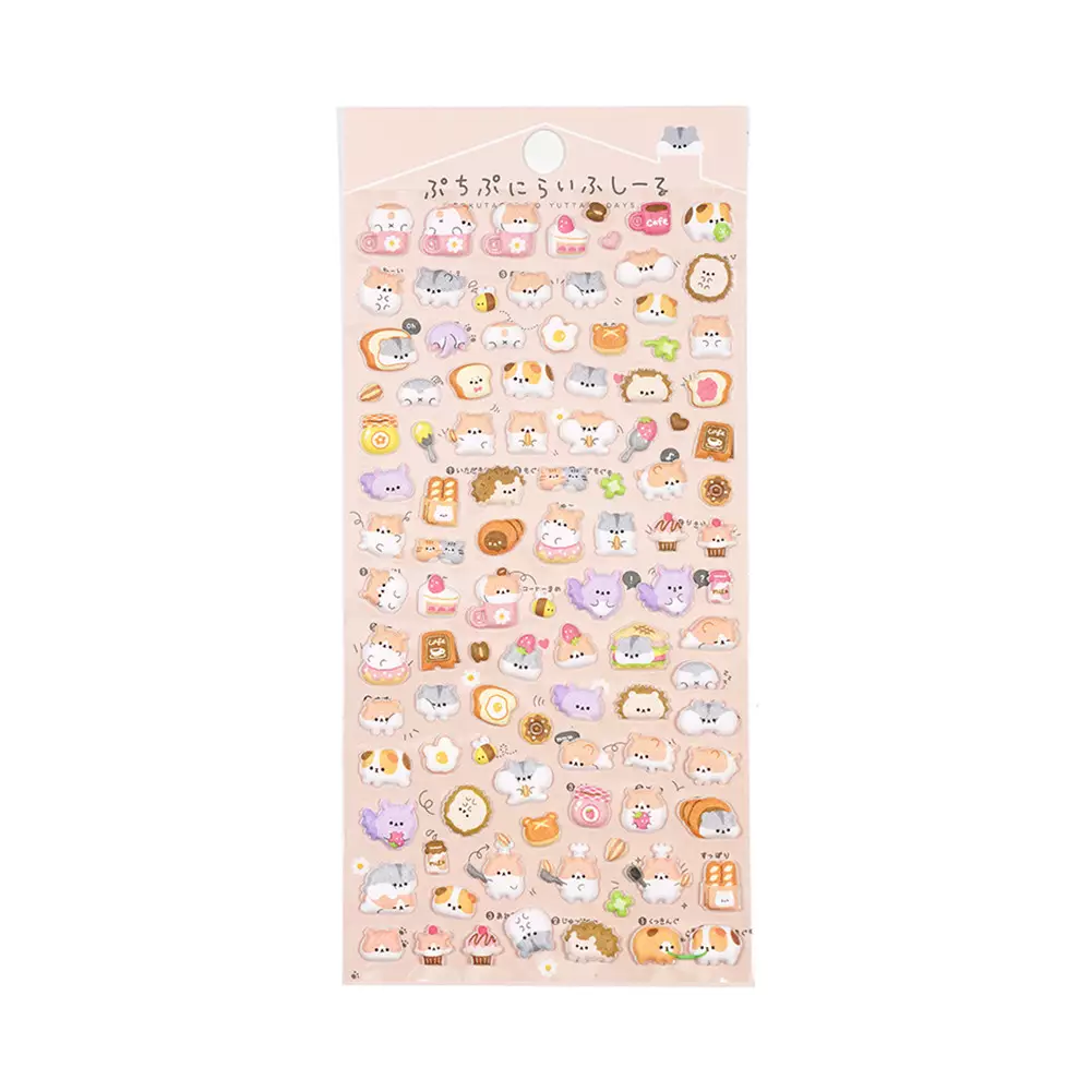 KIDDY FUN STIKER ANIMAL UNICORN SMALL RANDOM