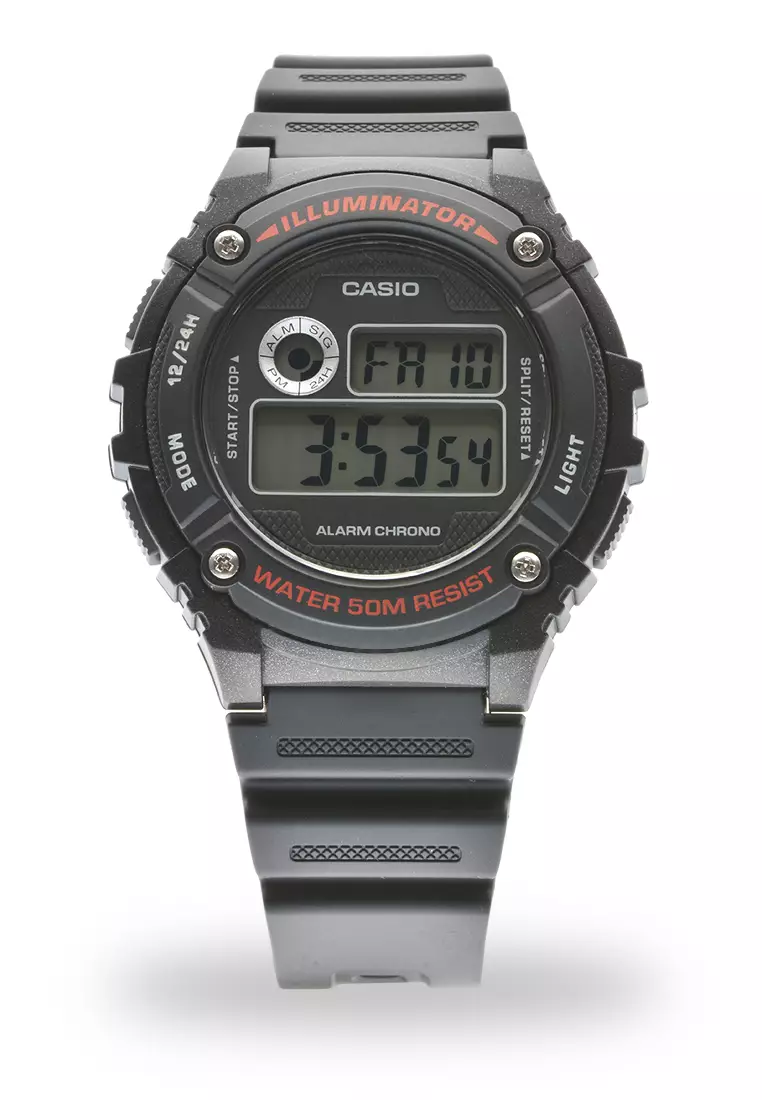 Buy CASIO Digital Watch W-216H-1A 2024 Online