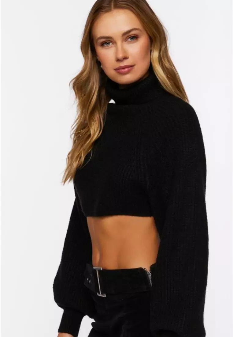 Forever 21 cropped turtleneck online