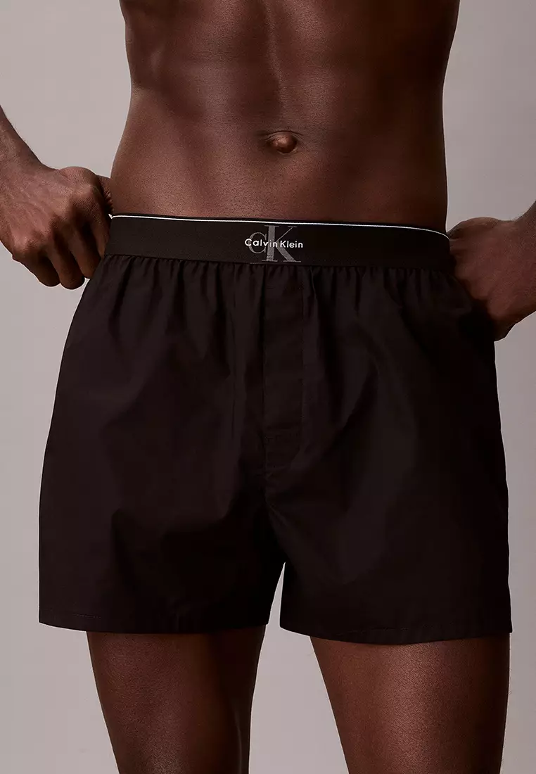 Cotton Monogram Slim Boxers - Calvin Klein Underwear