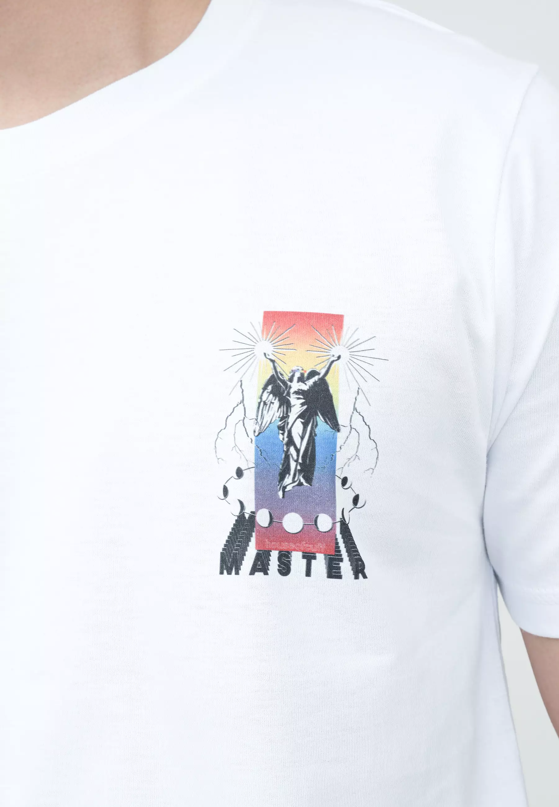 Houseofcuff T-shirt Kaos Putih Motif Master Tersedia Size S - 4XL