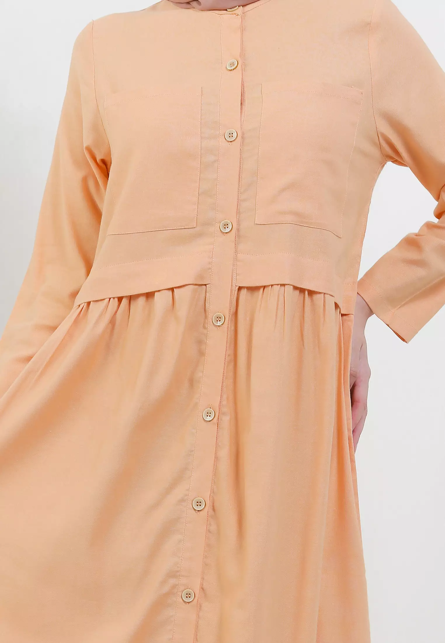 MFMW Masaya Dress Gamis Peach