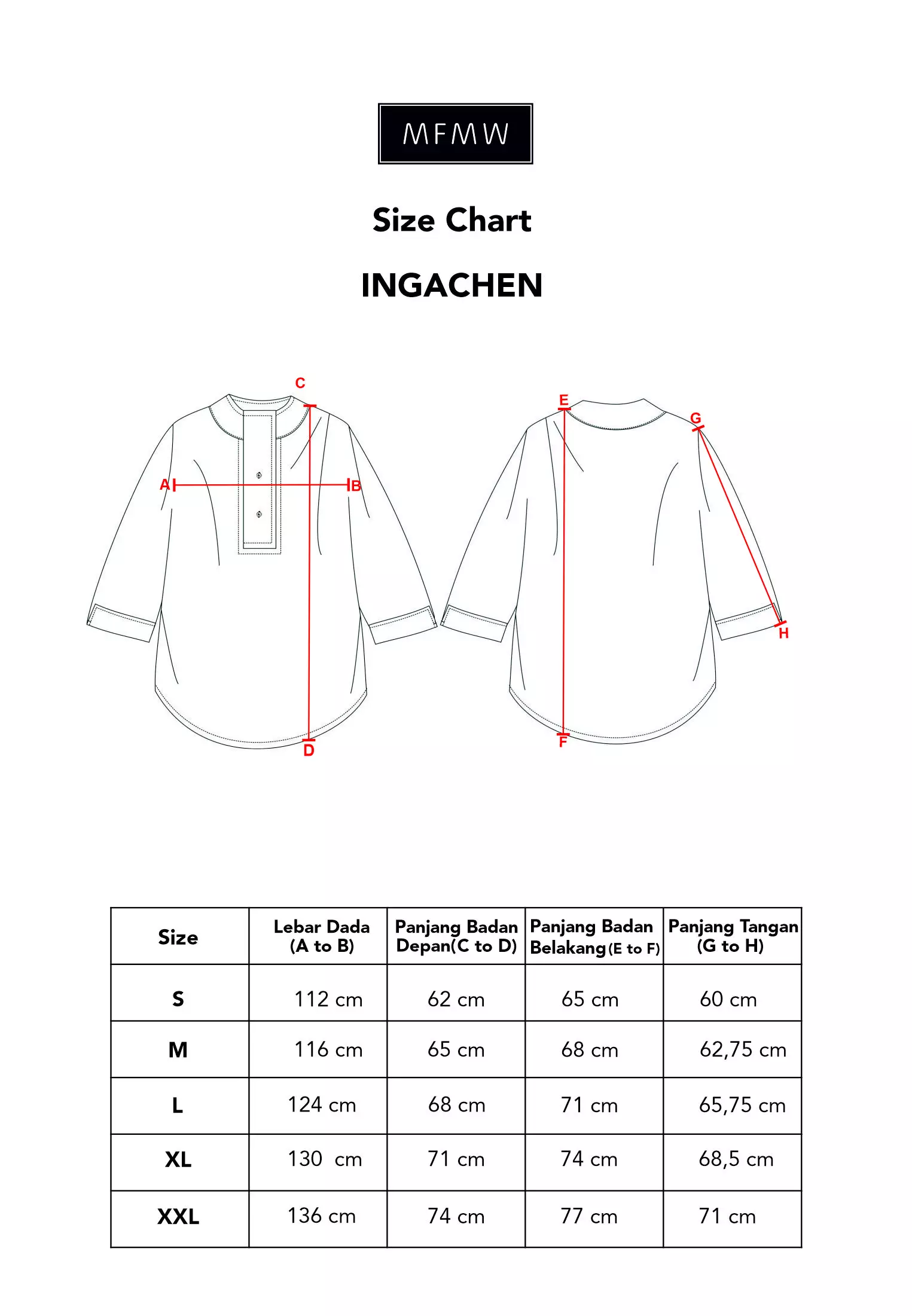 MFMW Ingachen Atasan Blouse Salem