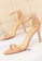 Twenty Eight Shoes beige Shiny Single Strap Heel Sandals VS126A10 7CDE5SH28EEF63GS_3