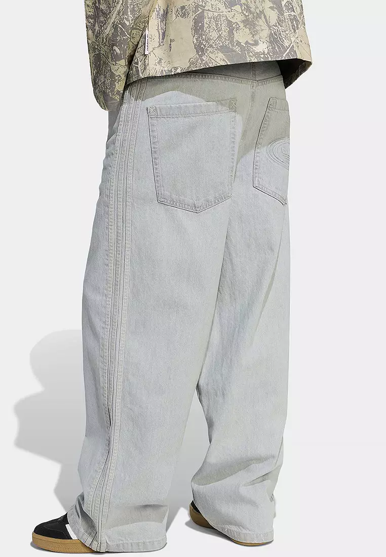 90s Alternative Sport Wide Leg Skater Jeans