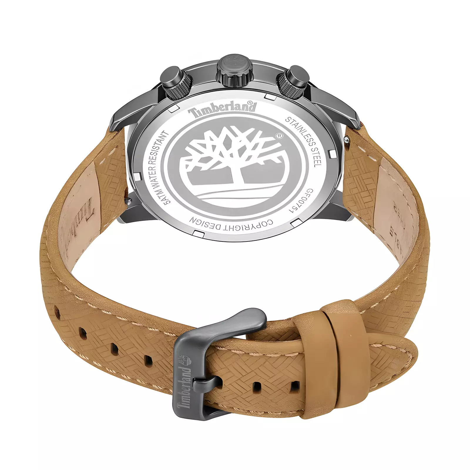 Timberland Watch Rayhnam - Jam Tangan Analog Pria - Leather Strap - TDWGF0075102