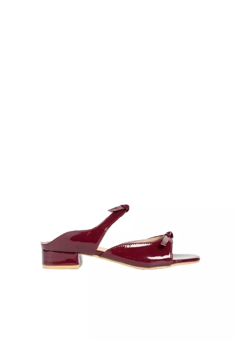 Happy2U Ribbon Sandal Mules