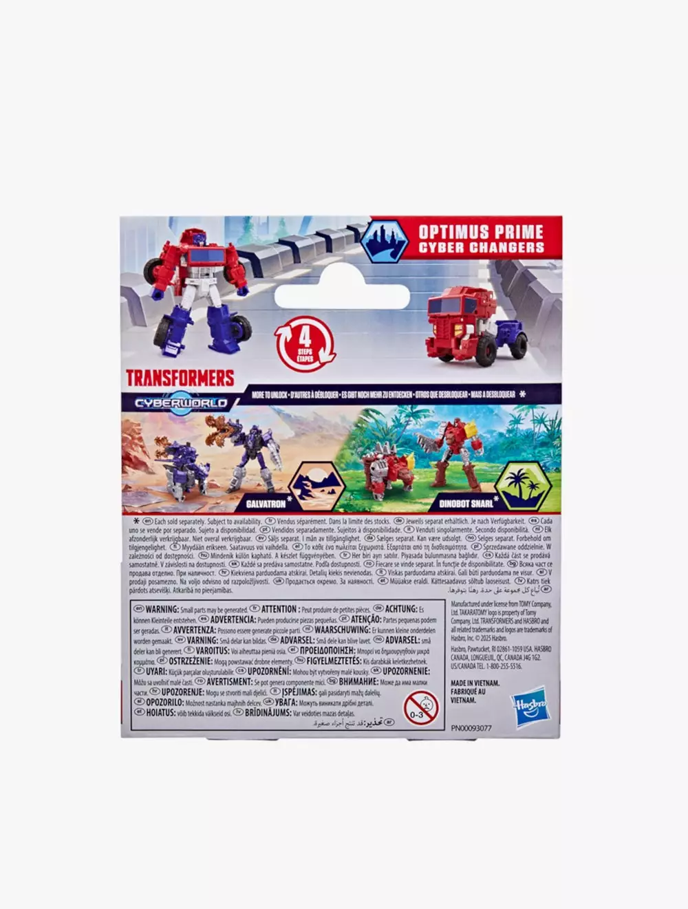 Transformers CYBERWORLD Optimus Prime Cyber Changers  - TFOG1040