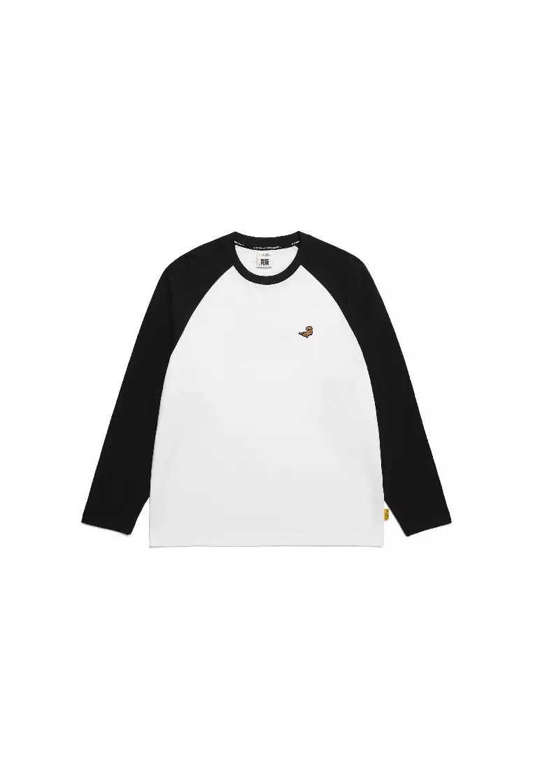 Men's Semi-Oversized Raglan Long Sleeve Tee