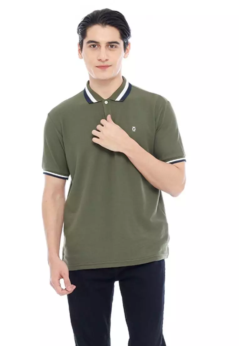 MATSUDA Kaos Polo Shirt Pria Kerah Moriyama