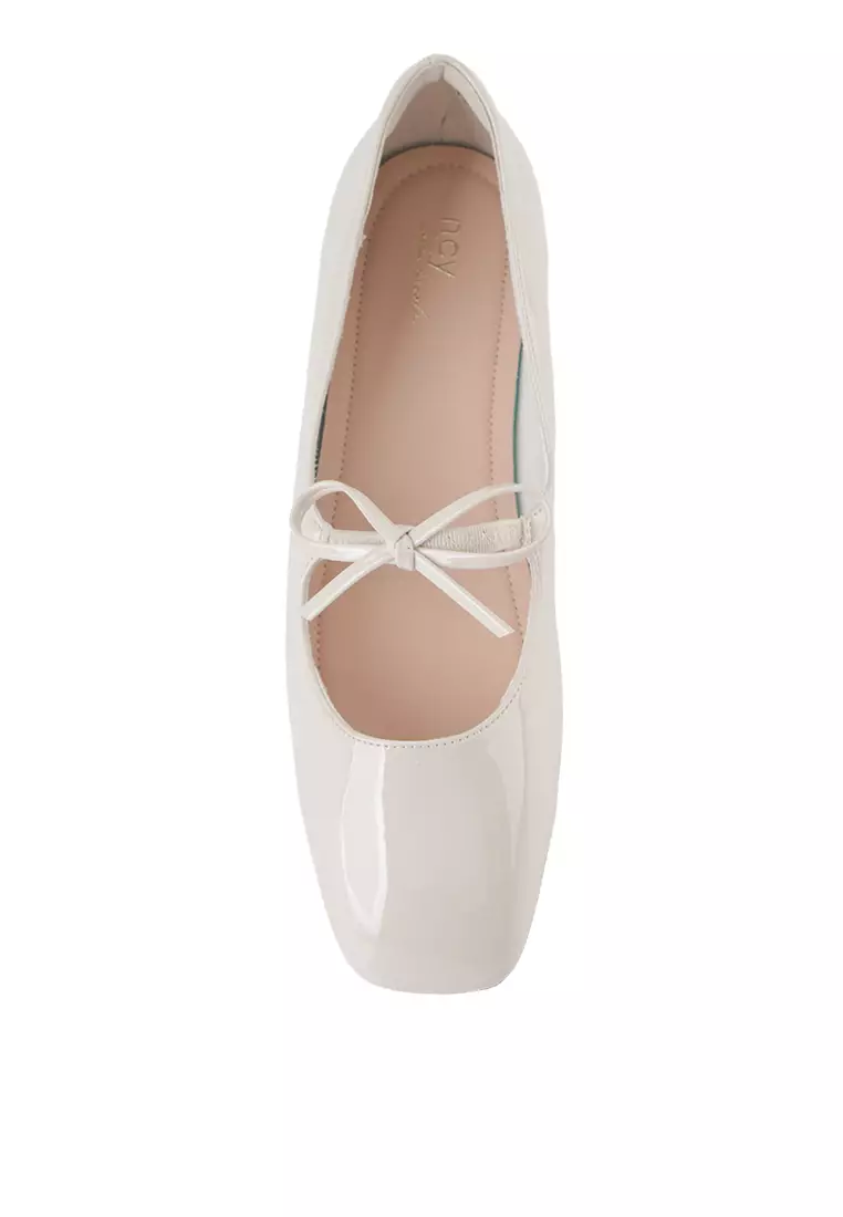 HONEY J2475-3 FLAT SHOES CREAM
