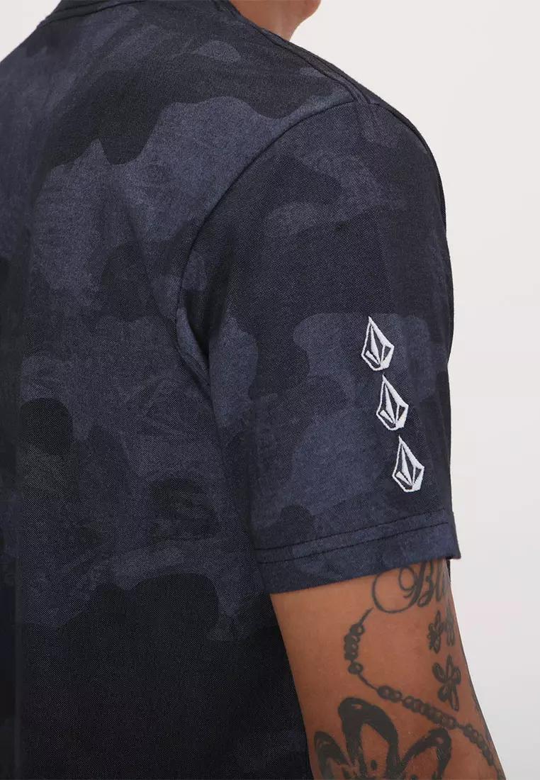 MCT PREEMO CAMO SHORT SLEEVE TEE BLK