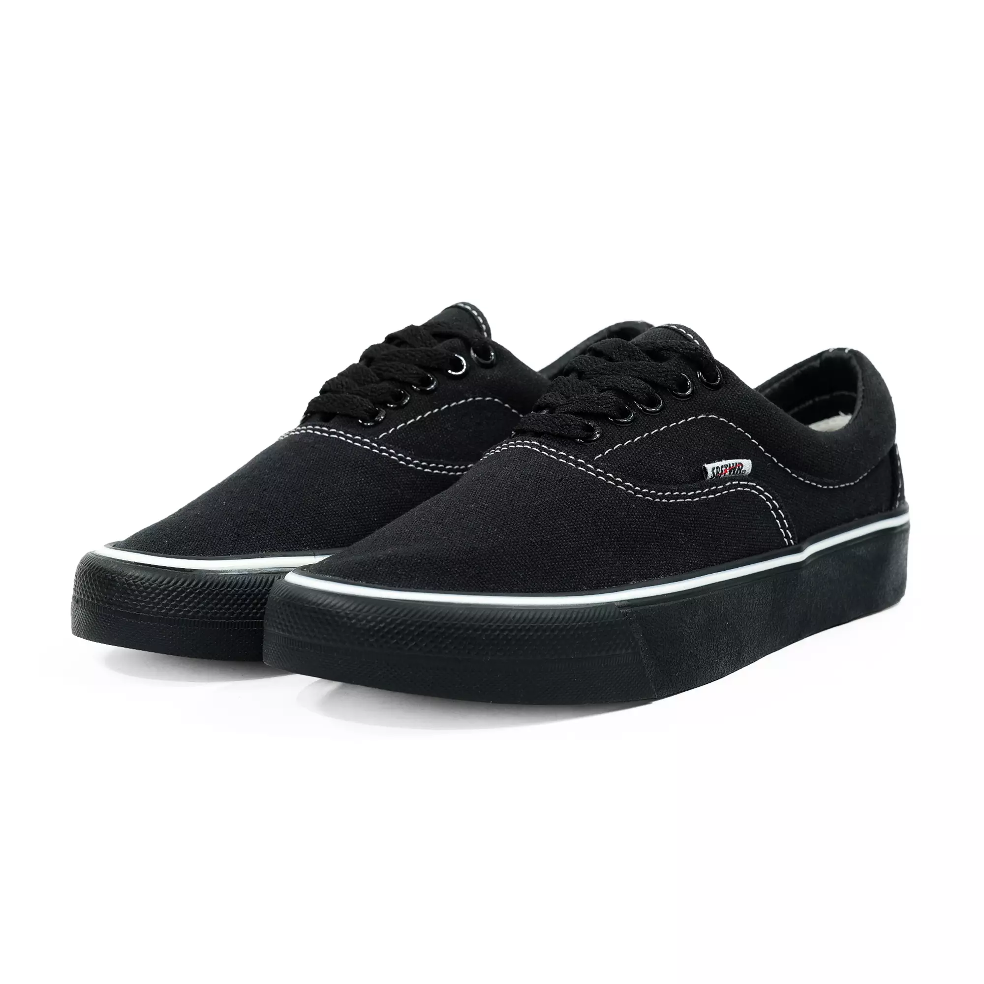 SABA Sykes  Low Black Cookies - Sepatu Sneakers Casual Pria Wanita