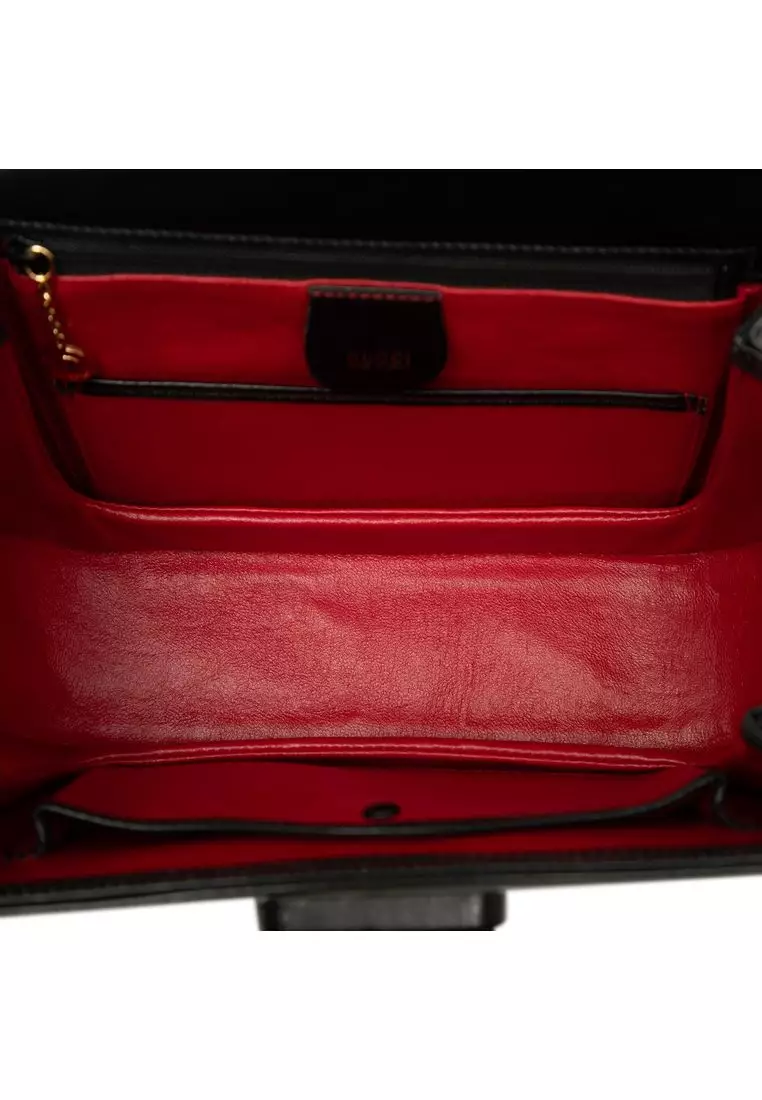 Pre-Loved Gucci Calfskin Bamboo Night