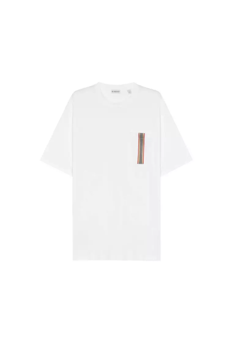 Buy BURBERRY Men's Short Sleeved T-shirt in White 81121141 2026