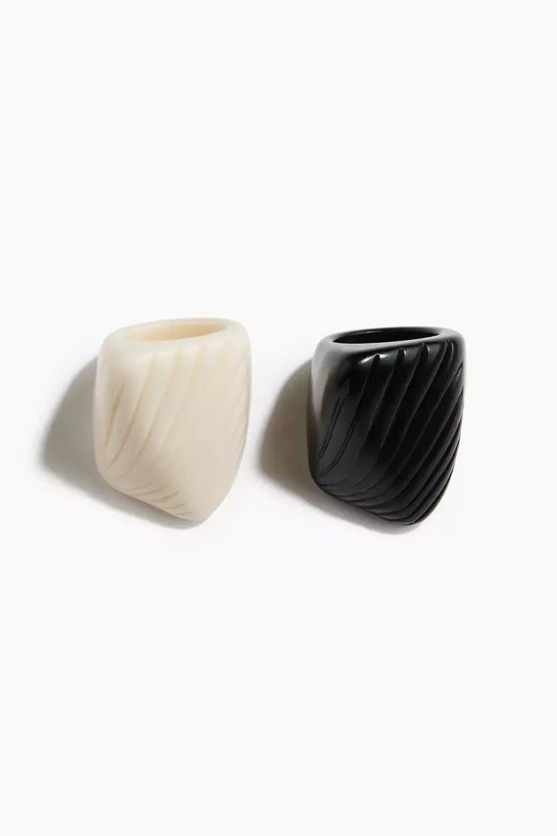 2-pack chunky rings