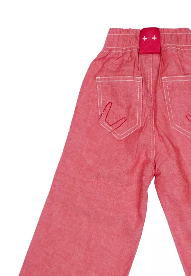 Sakura Wide Leg Bottom - Pink