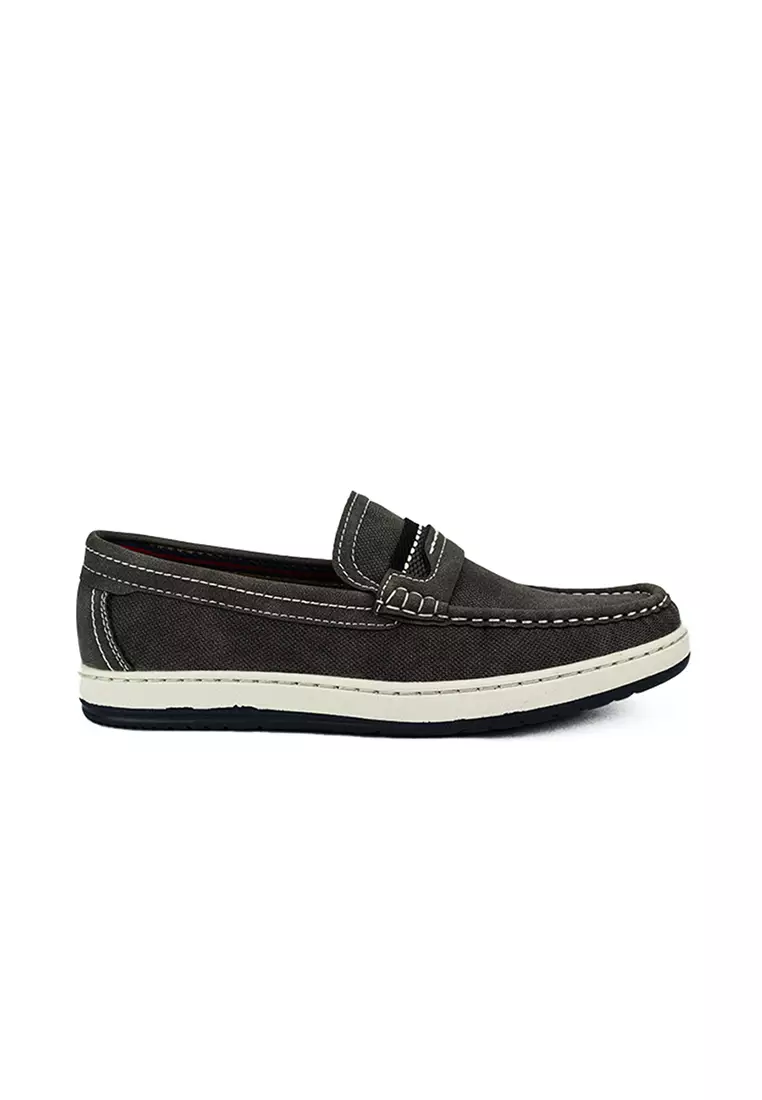 Discount on Mario D' boro Runway  shoes - SKU: Men's Casual Loafers MX 24386 Gray C48