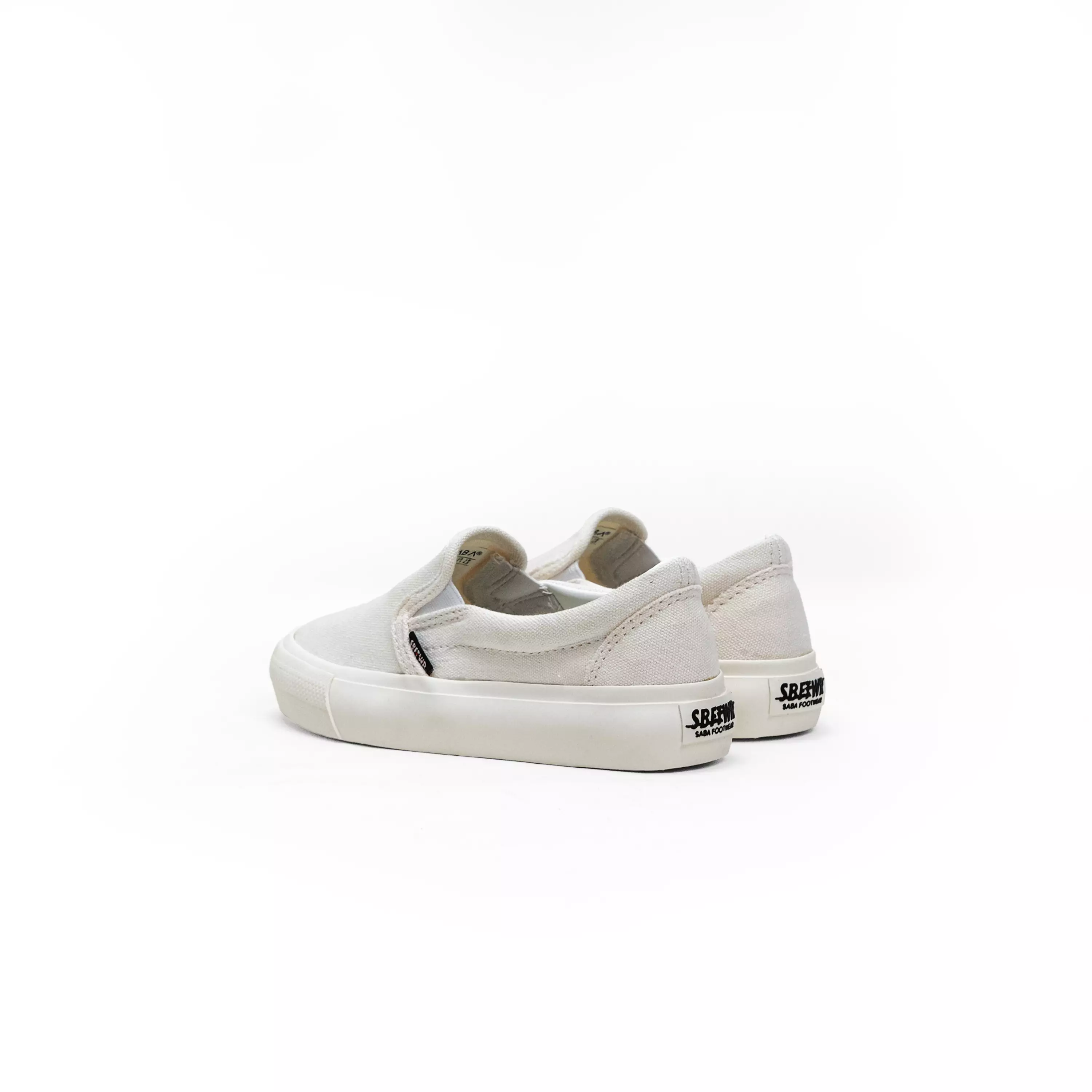 SABA KIDS Slip On Evan Off White - Sepatu Sneakers Sekolah Anak