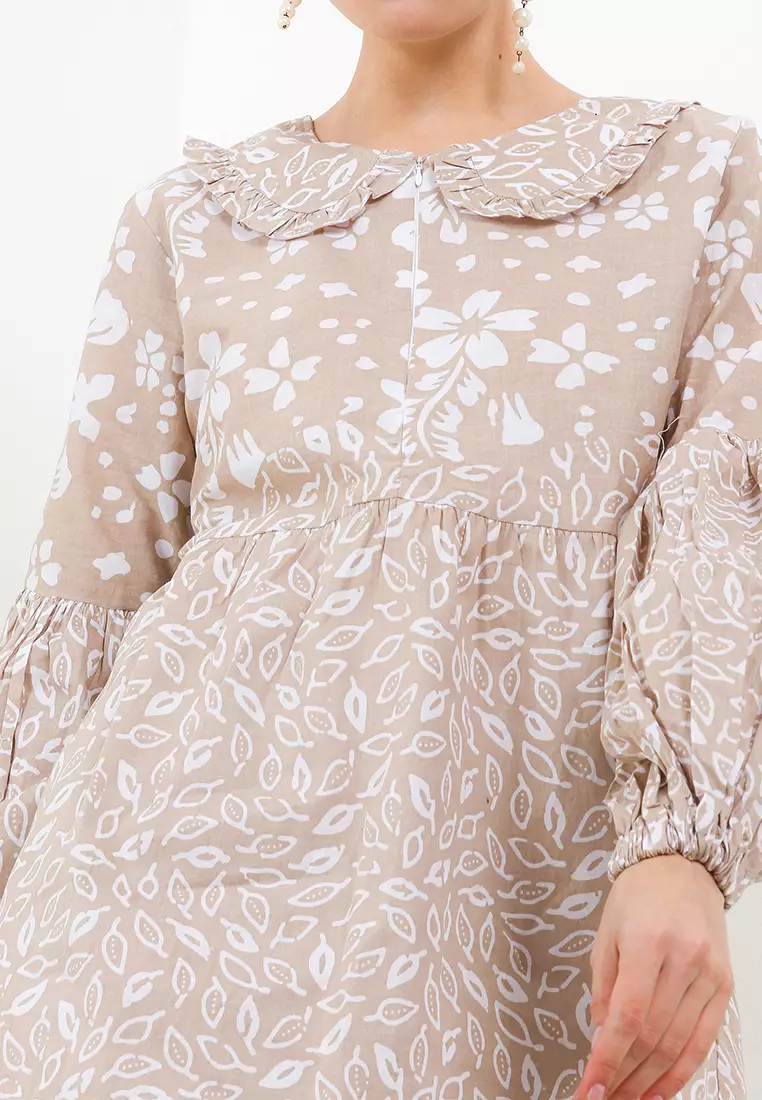 Arabelle Blouse Batik Wanita Exclusive Premium Casual Modern