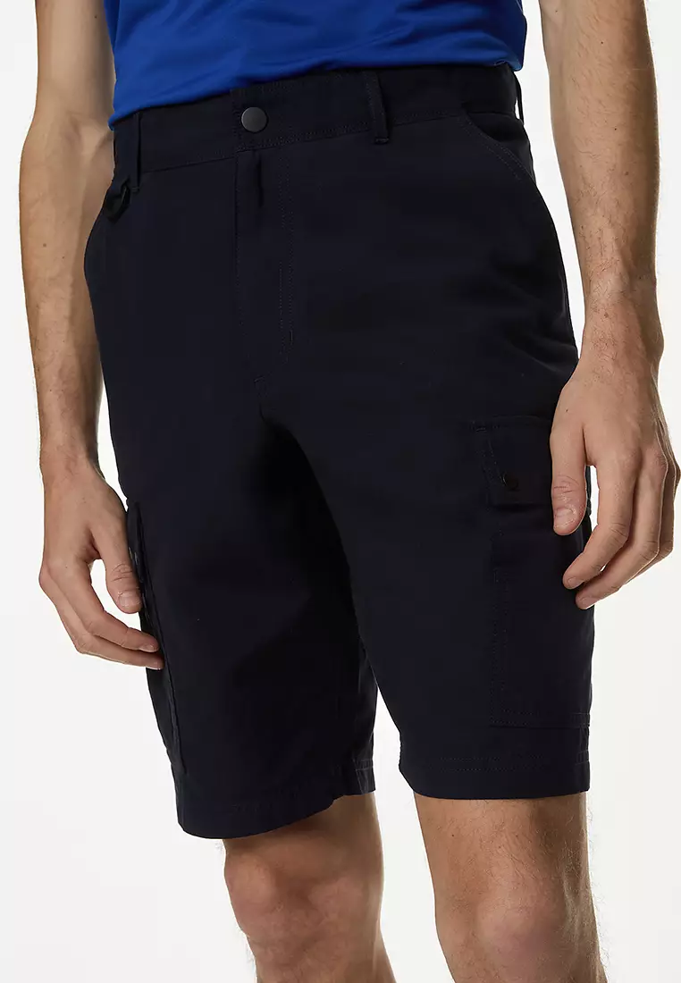Ripstop Textured Trekking Shorts With Stormwear