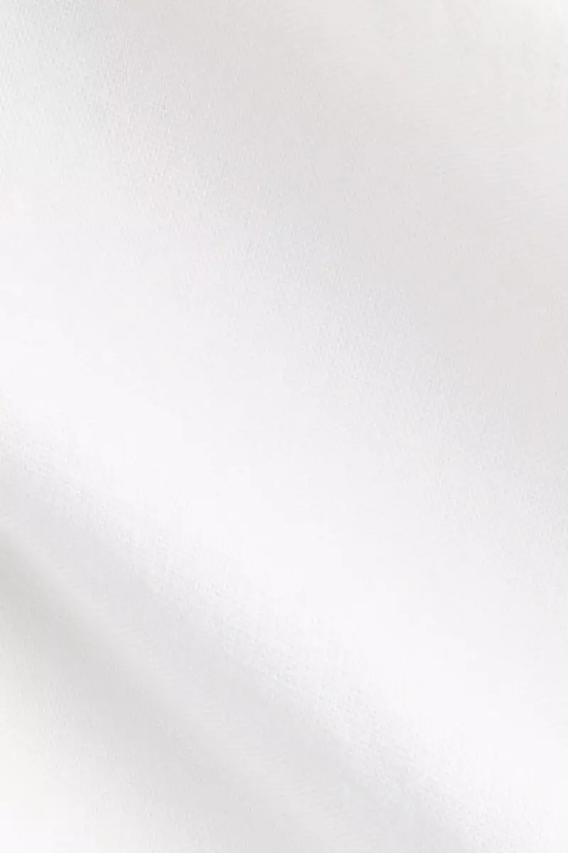 Linen-blend slip skirt