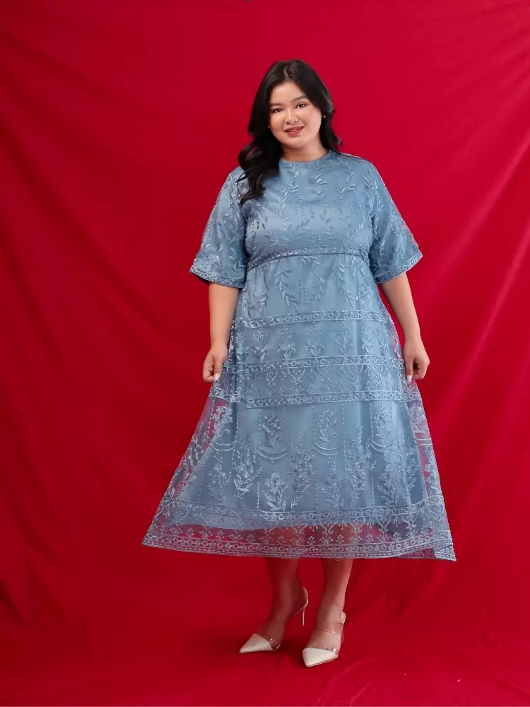 xtramiles Ladies  chantal dress blue