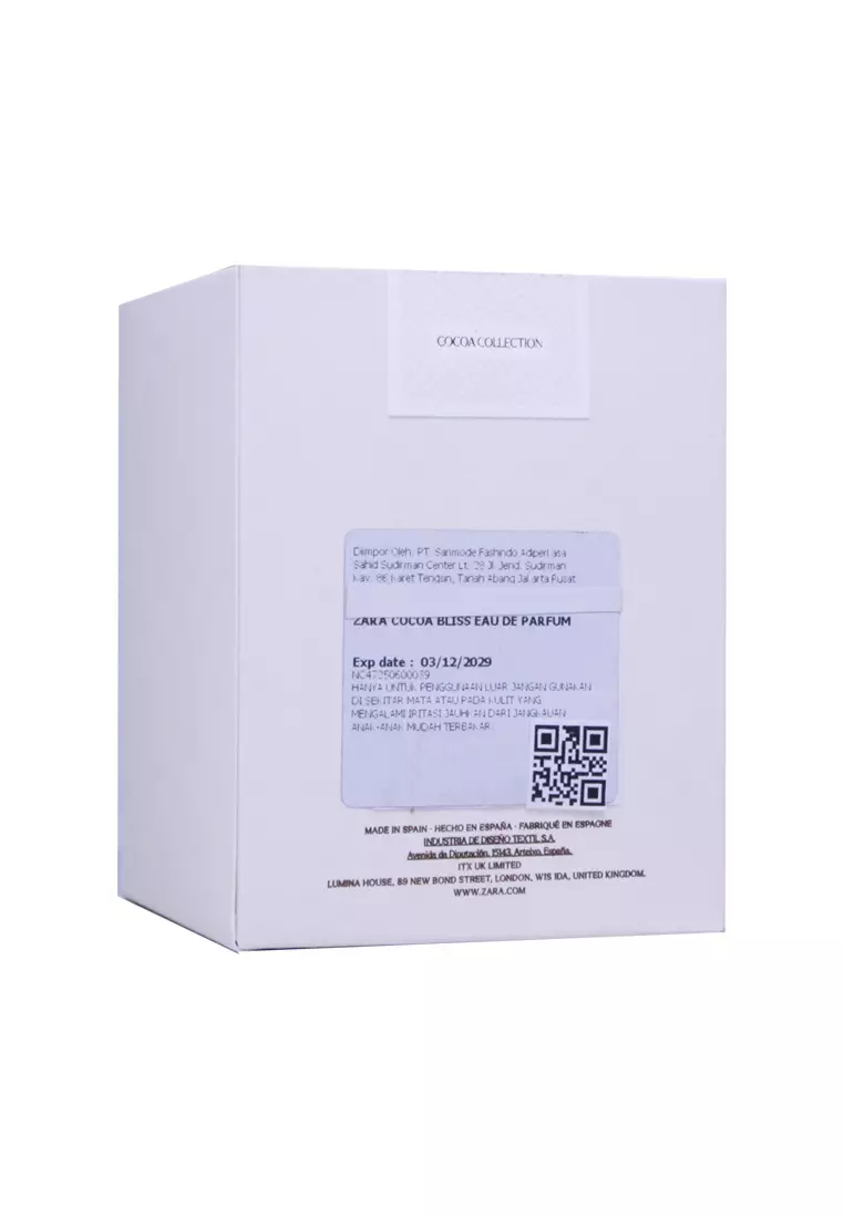 Zara Cocoa Bliss Woman 100 ML