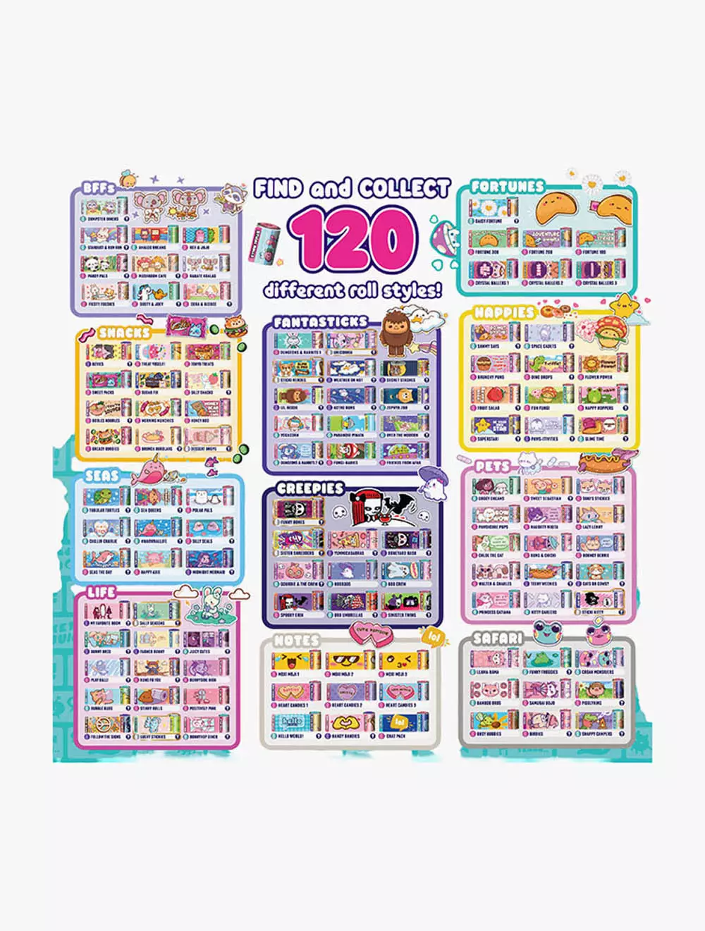 Sticki Rolls Sticki Rolls Sticki Band Capsule Gravity - SCRSR101