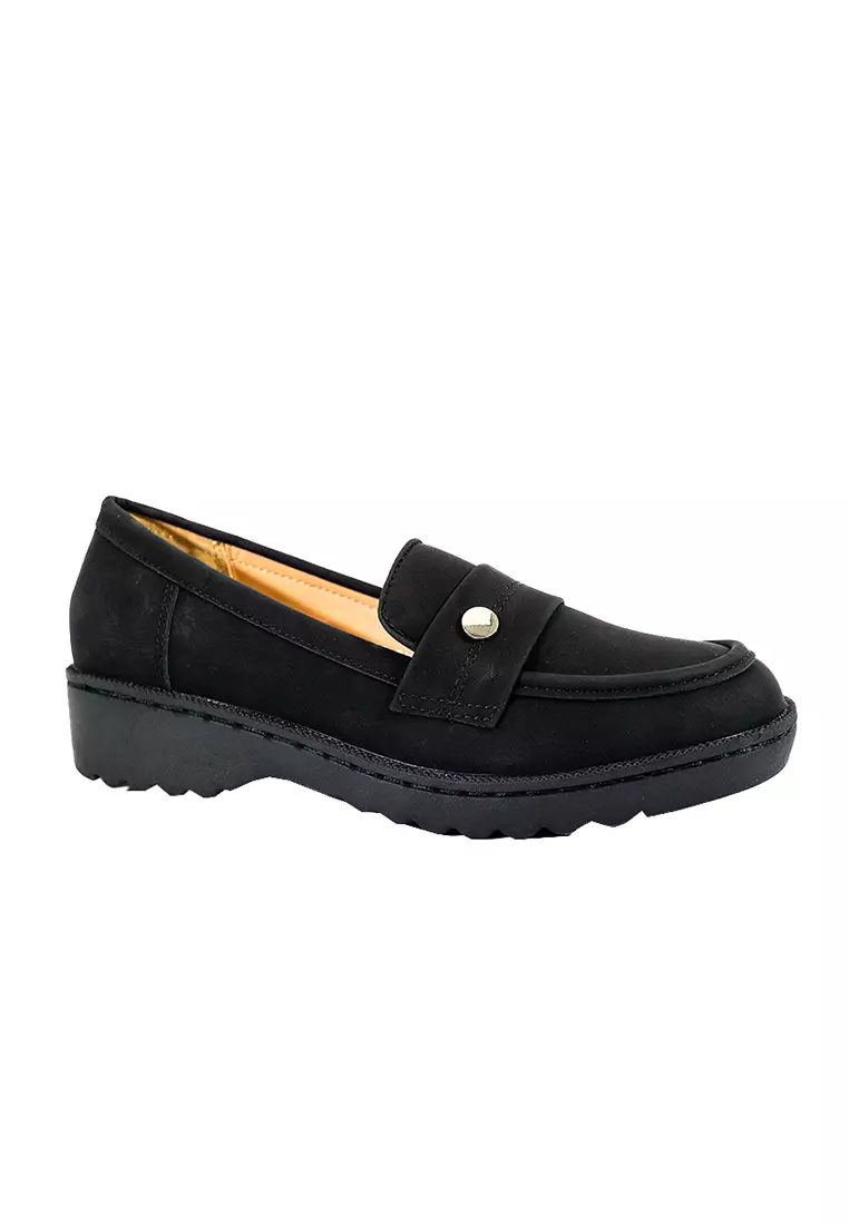 Women's School Shoes LX 27681 Black C58