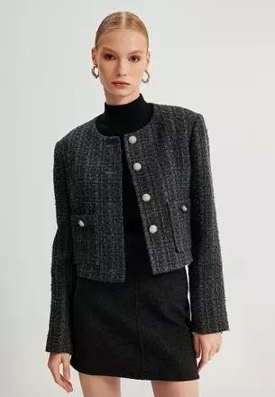 Buy Tweed Jacket Online @ ZALORA Singapore
