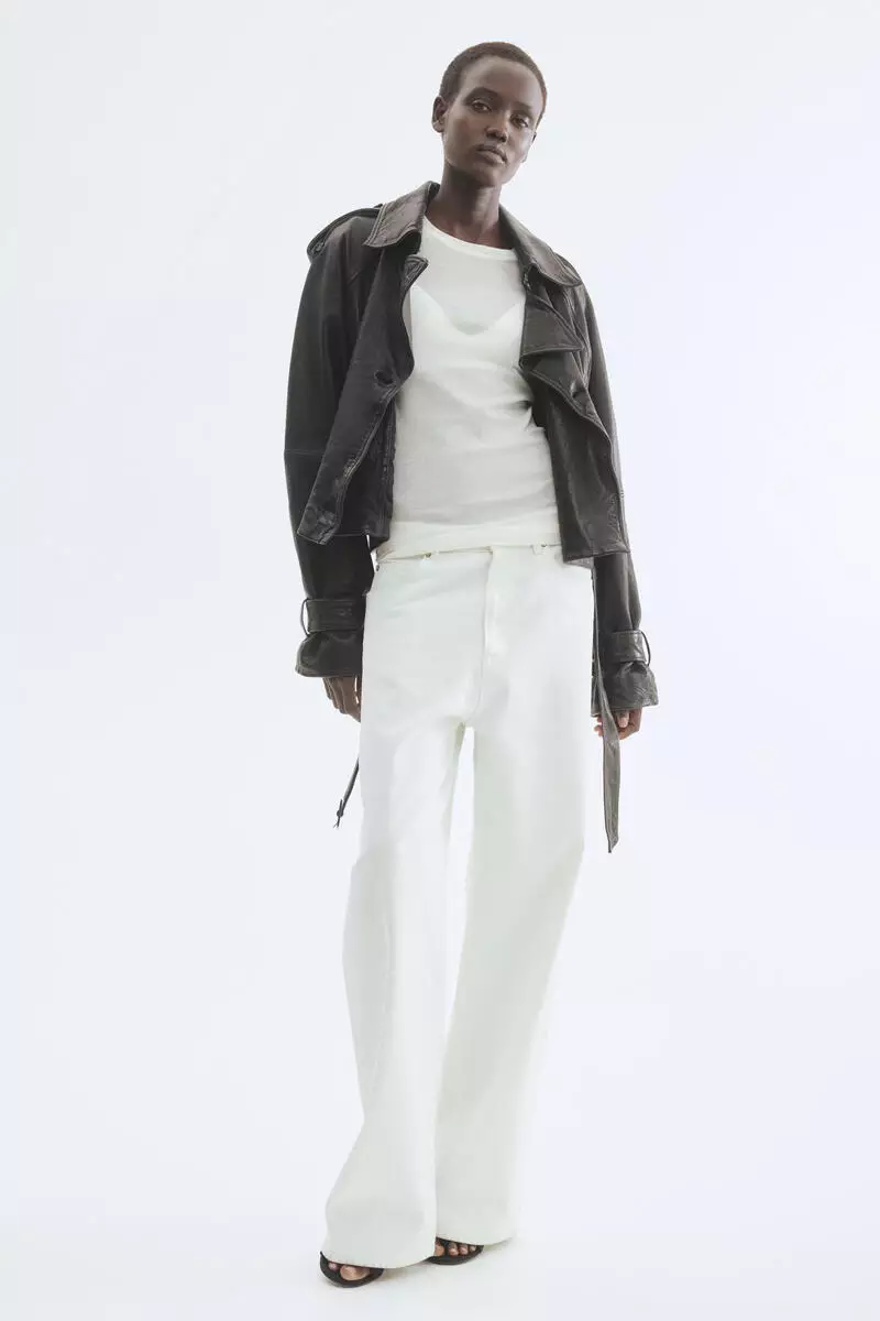 Pima cotton jersey top