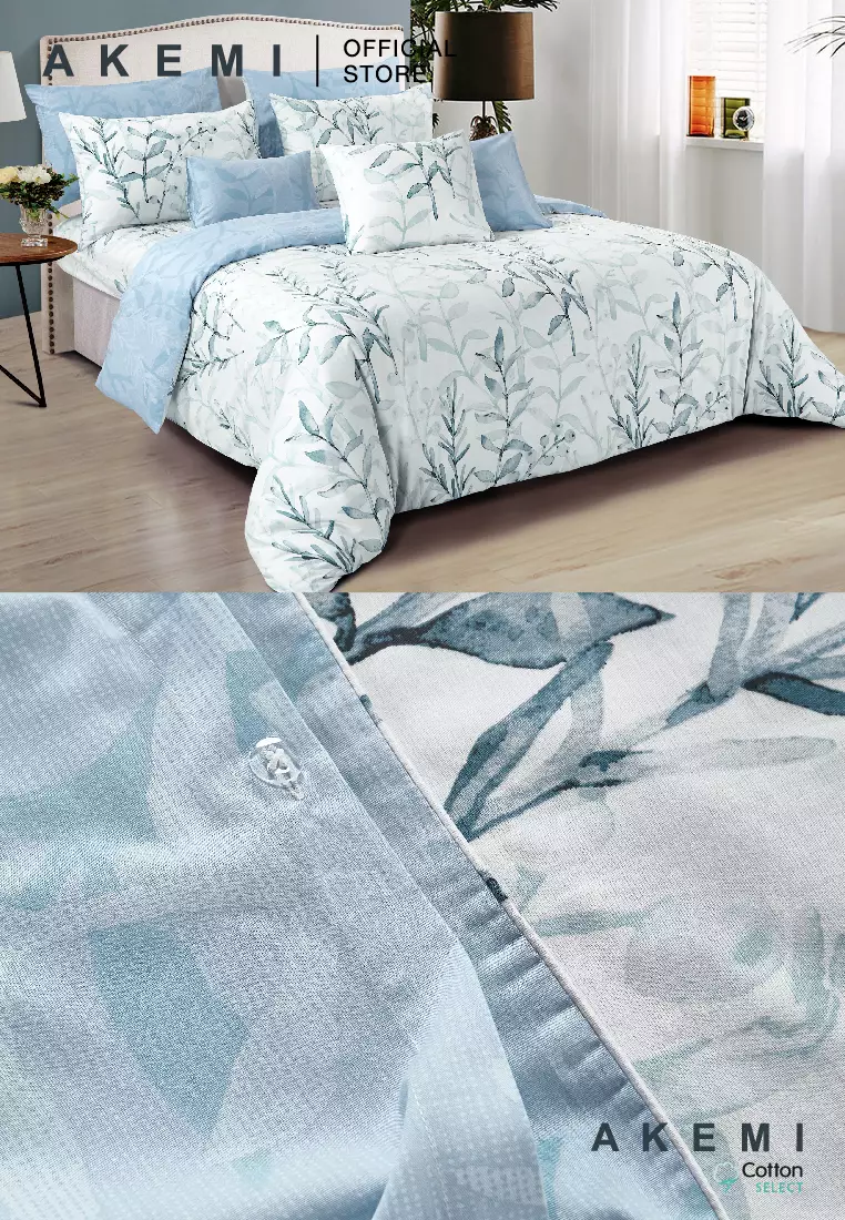 Buy AKEMI AKEMI Cotton Select Adore Quilt Cover Set 730TC Corenne