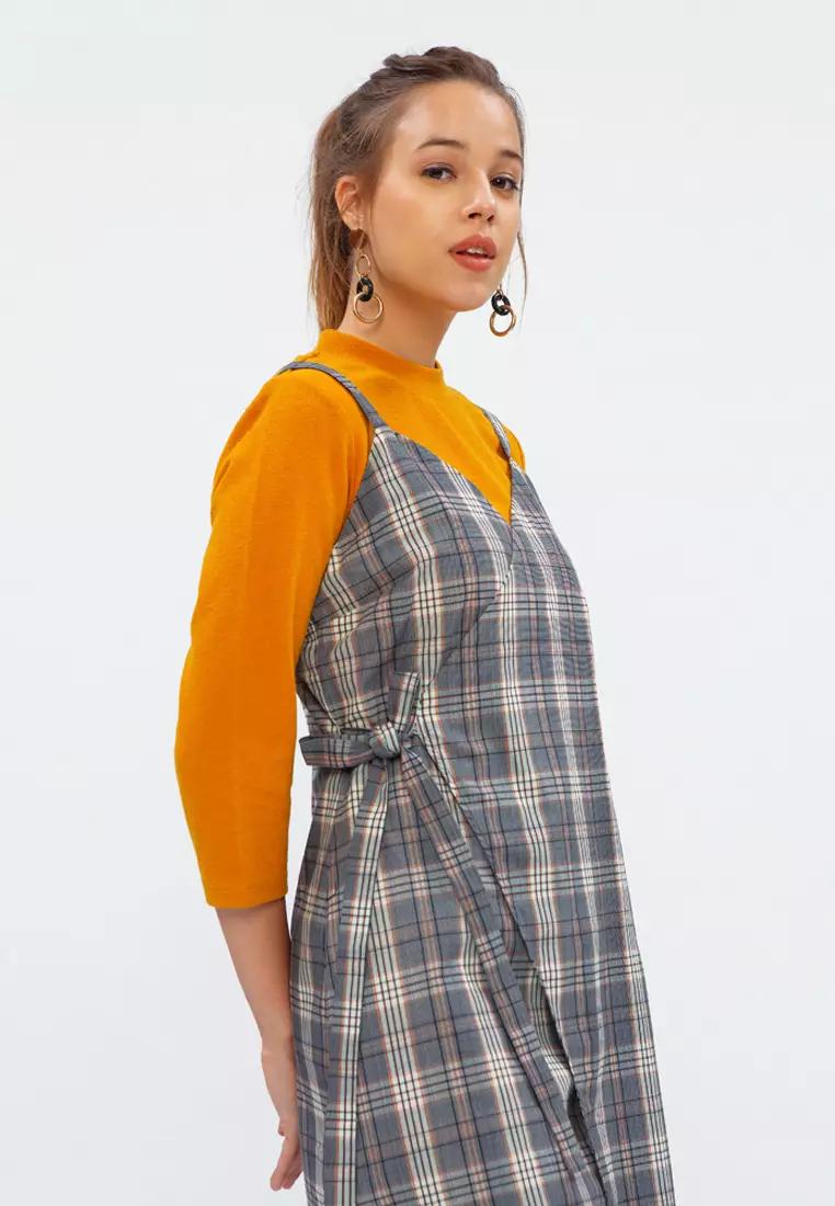 Klaire Overlap Dress