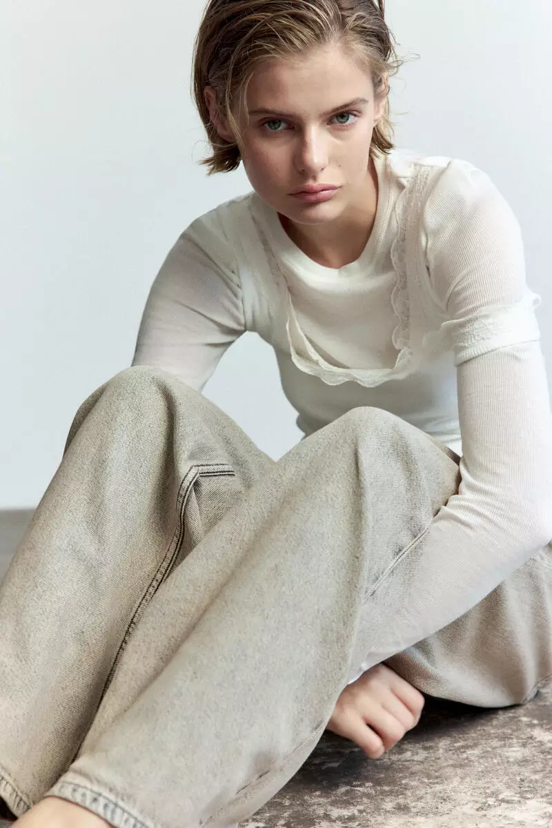 Baggy Regular Waist Jeans